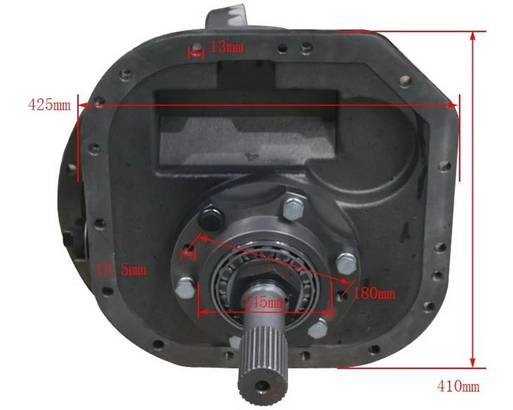 Forklift Spare Parts 124T3-50001 Differential Assembly For Heli 4-5 Ton, Old Style factory