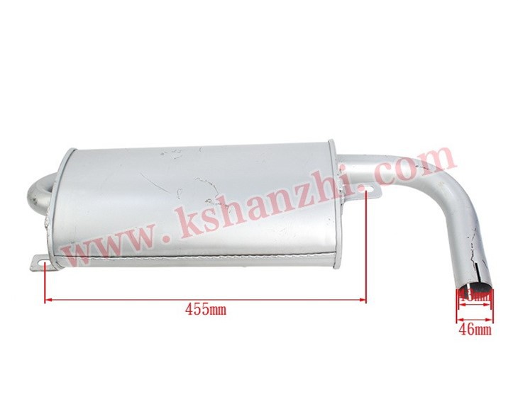 Forklift Parts Silencer, A22A2-30401 Exhaust Muffler For Hl, CPCD20~30/490BPG