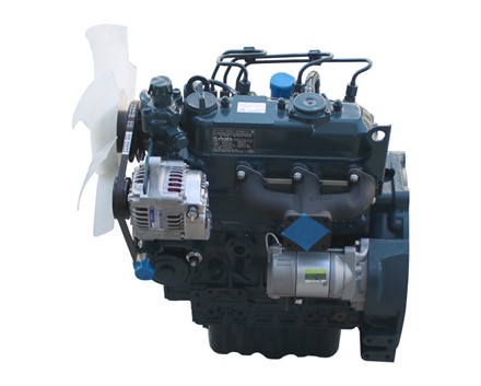 D1105-E4B-CBH-I, gaffeltrucksdele 1J351-33000 motorsamling til Kubota D1105, original