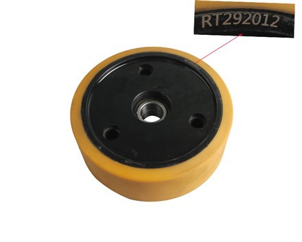 Gaffeltruck Parts 285X100 3Hul PU-lasthjul til Jungheinrich med rulleleje