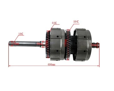 Gaffeltrucksdele Hydraulisk koblingsenhed brugt til 8FD20-30/2Z/3 (HZ-36610-71)