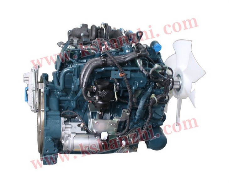 Wholesale Forklift Parts V2403-CR-TE5B Diesel Engine Assembly For Kubota V2403-T, Original