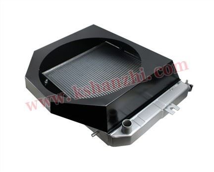 Gaffeltruck kølesystem Radiator mekanisk med ventilatorhus, A9M52-10801