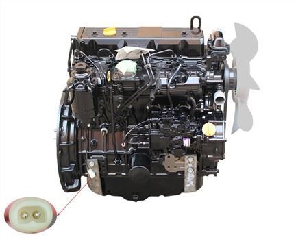 4TNE92 Dieselmotorsamling, originale dele