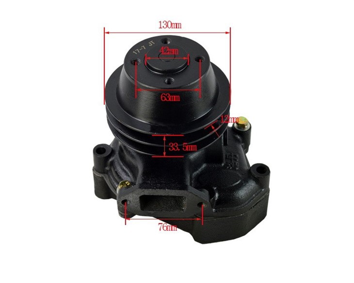 Forklift Parts D5-207 Engine Water Pump For 4108